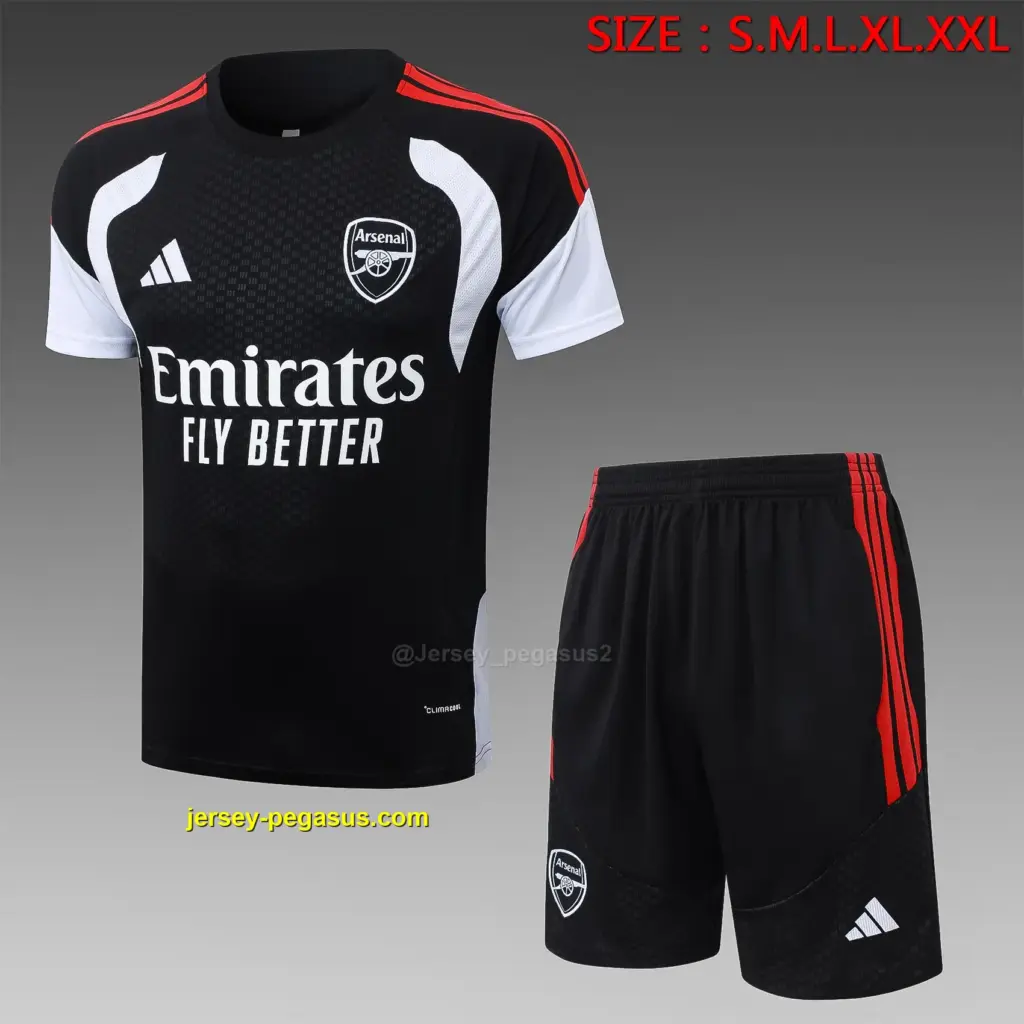 2627 Short Sleeve Arsenal Black-Arsenal