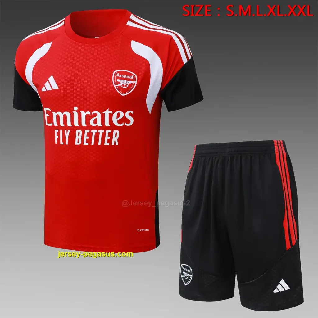 2627 Short Sleeve Arsenal Red-Arsenal