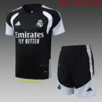 2627 Short Sleeve Real Madrid Black-Real Madri
