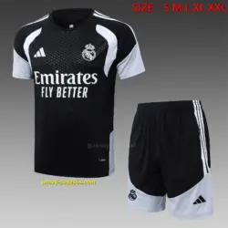 2627 Short Sleeve Real Madrid Black-Real Madri
