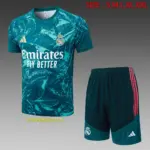 2627 Short Sleeve Real Madrid Dark Green Inkjet-Real Madri