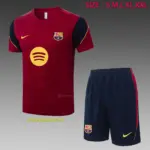 2627 short-sleeved Barcelona maroon