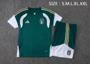 2627 short-sleeved Italian dark green--Italy