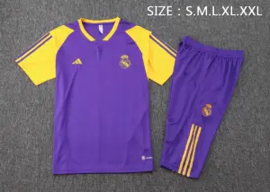 Short Sleeve 2324 Real Madrid Purple-Real Madrid