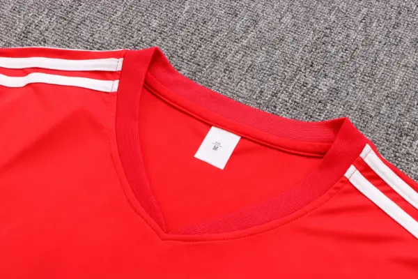 Short-sleeved 2223 Arsenal Red (with five-length pants)