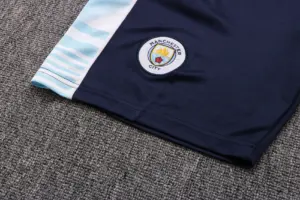 Short-sleeved 2223 Manchester City light blue (with cropped pants) (2)