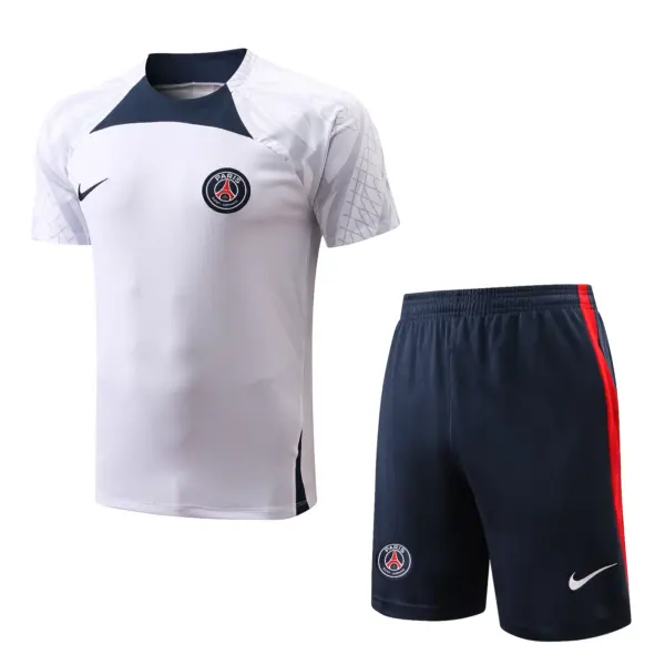 Short-sleeved 2223 Nike Paris White (with cropped pants)
