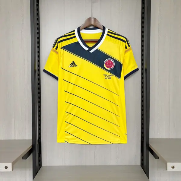 Retro 2014 Colombia home jersey