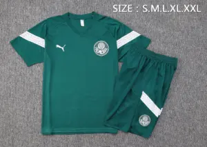 Short-sleeved 2324 Palmeiras dark green (with cropped pants)