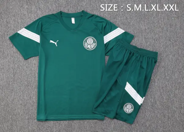 Short-sleeved 2324 Palmeiras dark green (with cropped pants)