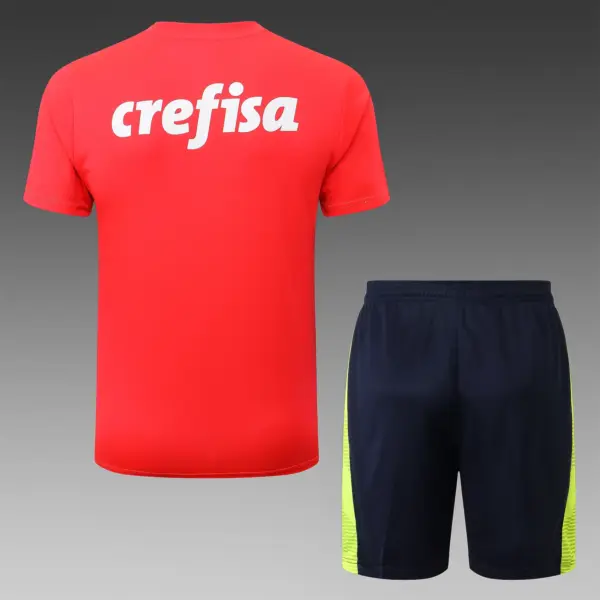 short-sleeved 2223 Palmeiras red (with cropped pants)