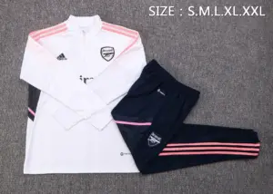 2223 Half Pull Arsenal White