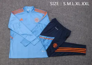 2223 Half pull Manchester United Lake Blue