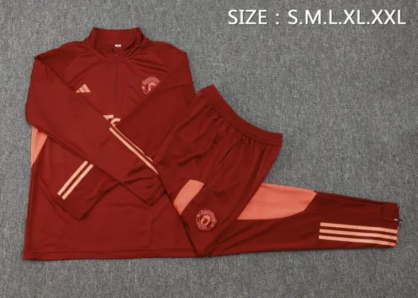 2324 Half Manchester United maroon red