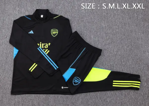 2324 Half Pull Arsenal Black