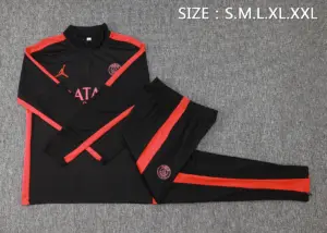 2324 Half Pull Jordan Paris Black (Shoulder Red-Paris