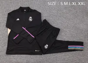 2324 Half Pull Real Madrid Black