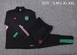 2324 half pull Bayern black