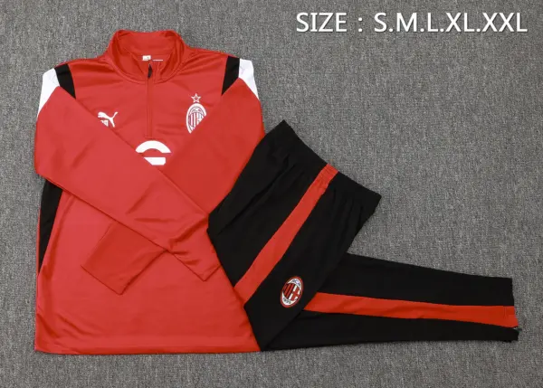 2324 half-pull AC red (shoulder white and black)