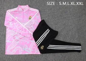 2324 half-pull Real Madrid pink inkjet-Real Madrid