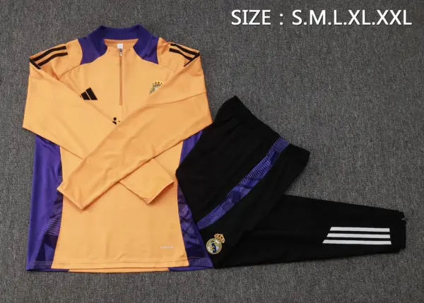 2425 Half Pull Real Madrid Orange-Real Madrid