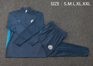 2425 Half-Ray Manchester City Gray Player Edition--Manchester City