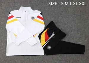 2425 half pull German white (sleeves red, yellow and black)-Germany