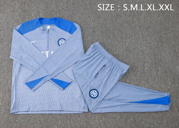 2425 half pull Inter Milan light blue player version-Inter Milan