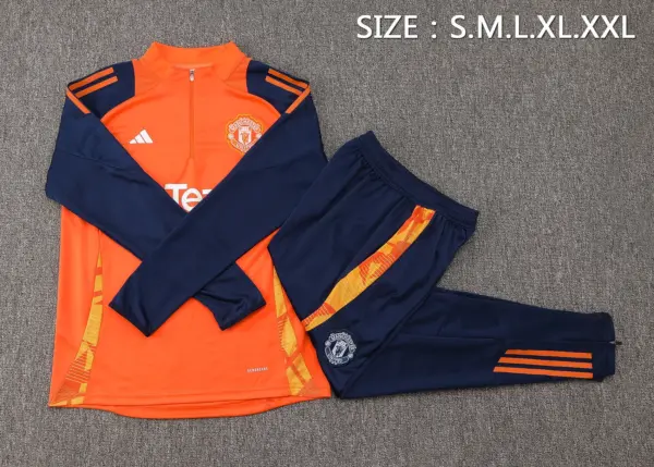 2425 half pull Manchester United Orange-Manchester United