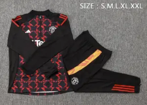 2425 half pull Manchester United black red inkjet-Manchester United