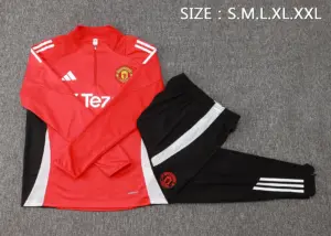 2425 half pull Manchester United red-Manchester United