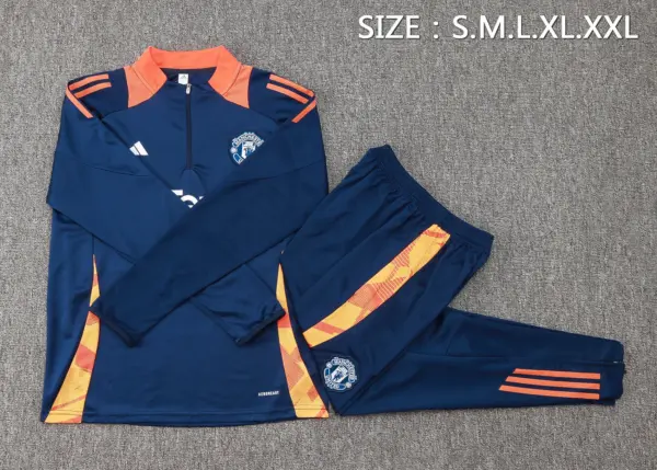 2425 half pull Manchester United sapphire blue-Manchester United