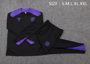 2526 Half La Barcelona black (shoulder purple)-Barcelona