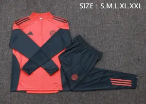 2526 Half Pull Bayern Orange-Bayern Munich