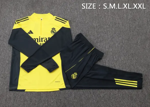 2526 Half Pull Real Madrid Yellow-Real Madri