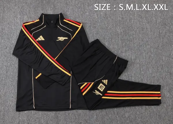 2526 half pull Arsenal black retro version-Arsenal