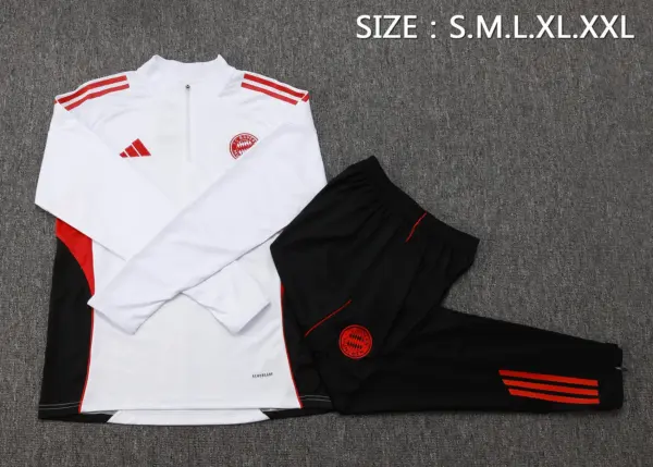 2526 half pull Bayern white-Bayern Munich