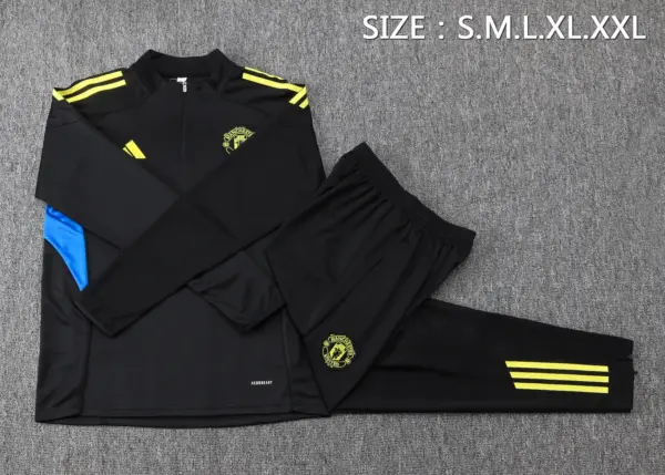 2526 half pull Manchester United black-Manchester United