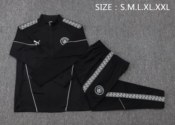 2526 half-Raman City black (ribbon style)-Manchester City