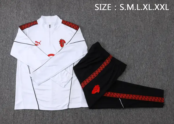 2526 half-pull AC Milan white-AC Milan