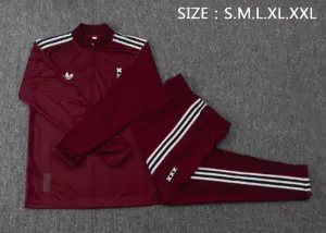 2526 half-pull Ajax dark maroon retro version-ajax