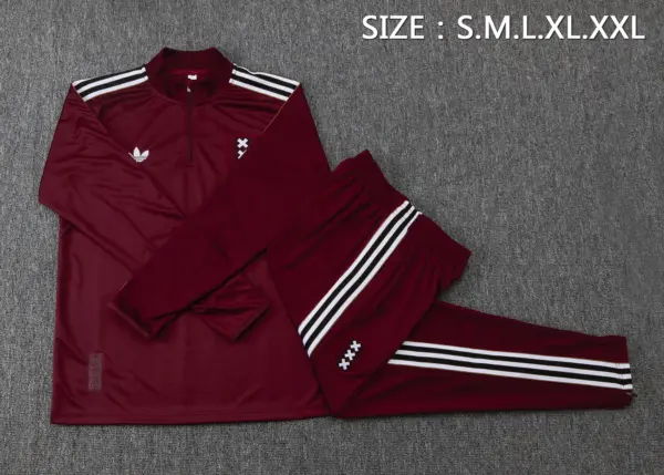 2526 half-pull Ajax dark maroon retro version-ajax