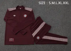 2526 half-pull Bayern deep claret retro version-Bayern Munich