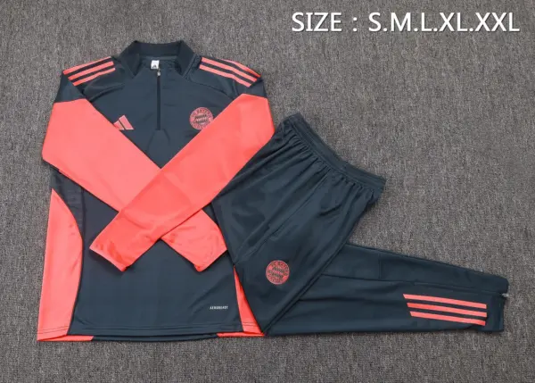 2526 half-pull Bayern gray-Bayern Munich