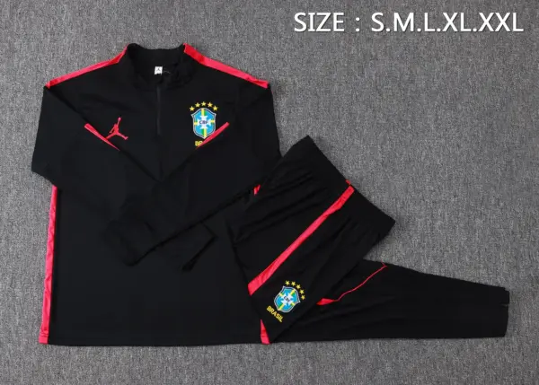 2627 Half-La Brazil Black (Red Color)-Brazil