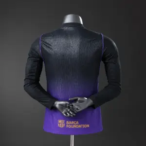 2026-2027 Barcelona x Kobe Bryant Away Player Version Long Sleeve Jersey