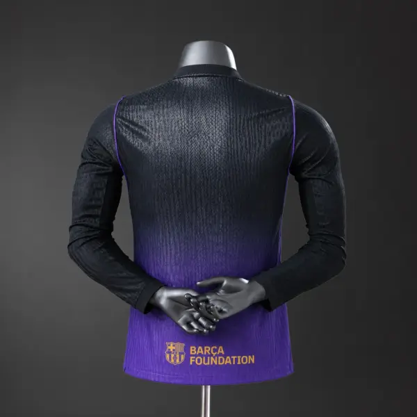2026-2027 Barcelona x Kobe Bryant Away Player Version Long Sleeve Jersey