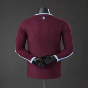 2026-2027 Aston Villa Home Player Version Long Sleeve Jersey