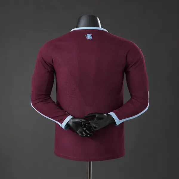 2026-2027 Aston Villa Home Player Version Long Sleeve Jersey