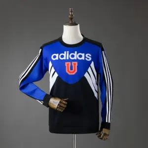 2026-2027 Universidad de Chile Classic Long Sleeve Graphic Sweatshirt - Blue